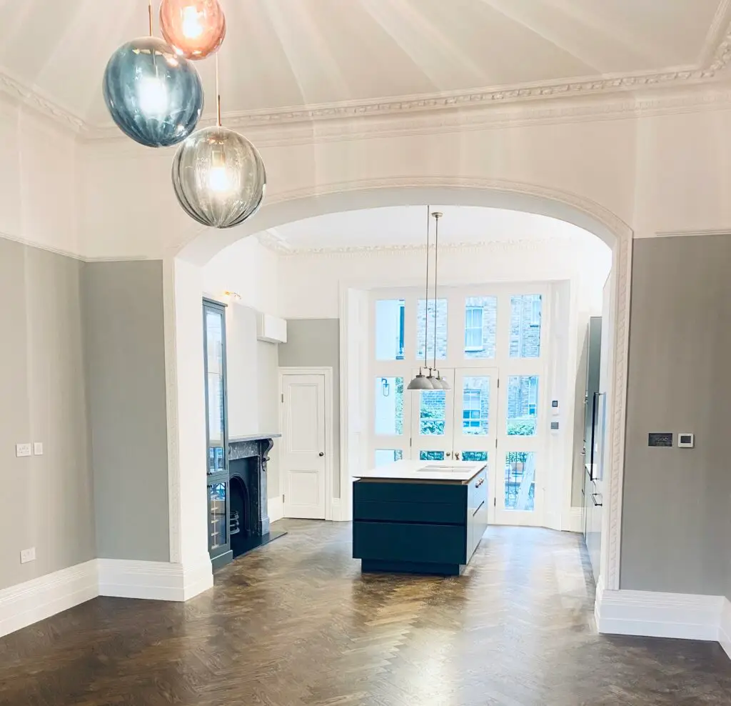 Complete house renovation project in Hampstead London